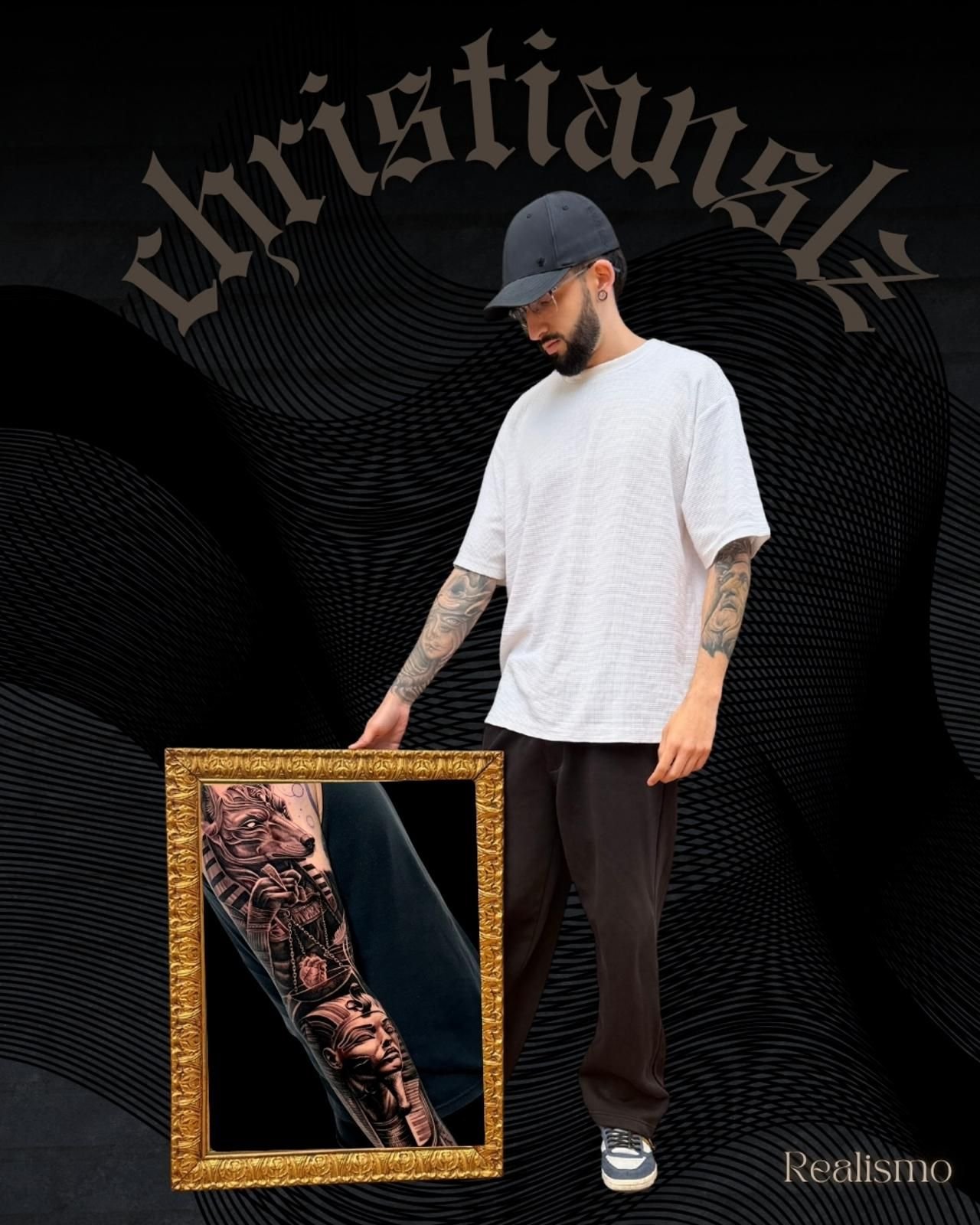 Photograph of Christian at Veneno Tattoo The Gallery.