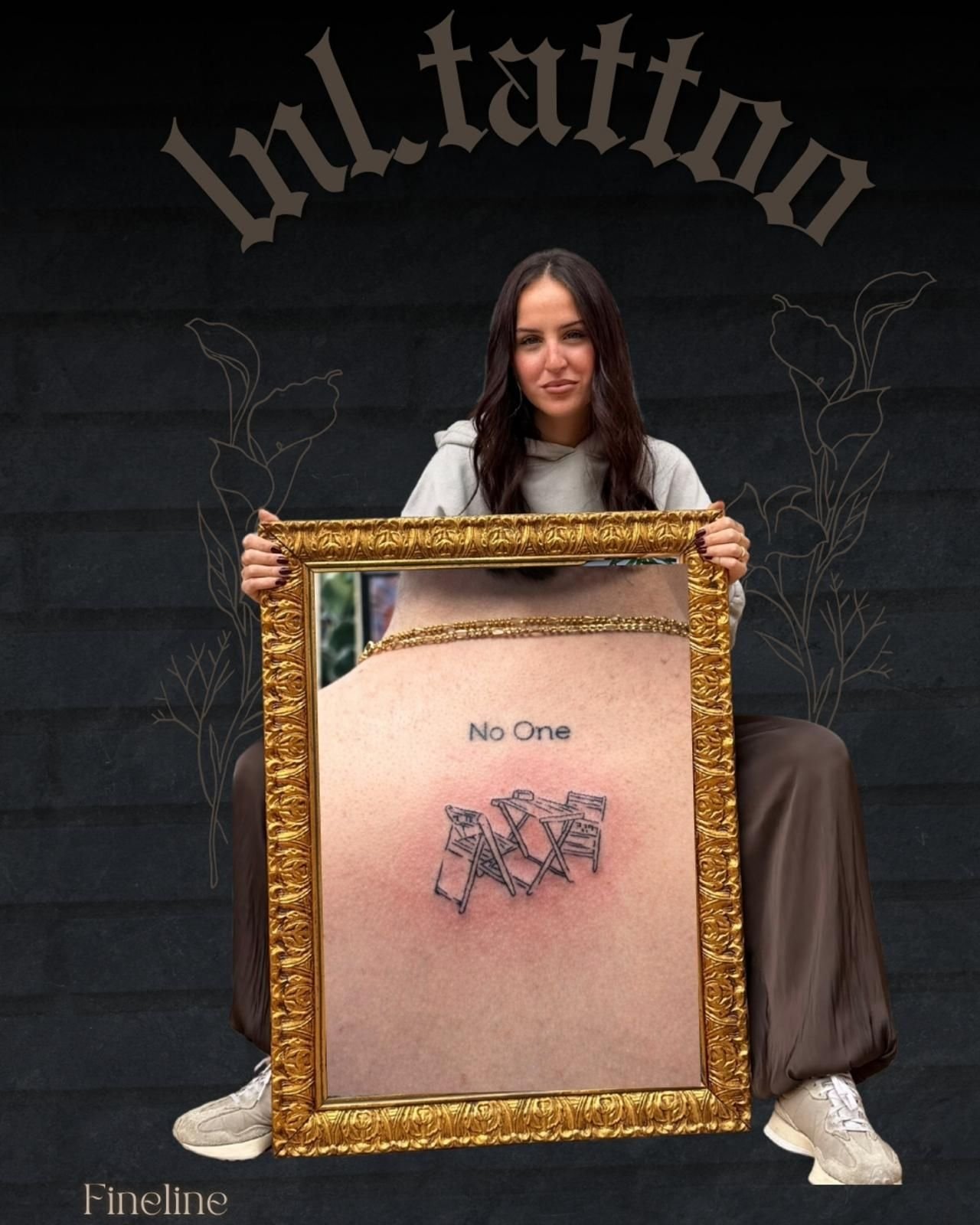 Photograph of Lucia at Veneno Tattoo The Gallery.