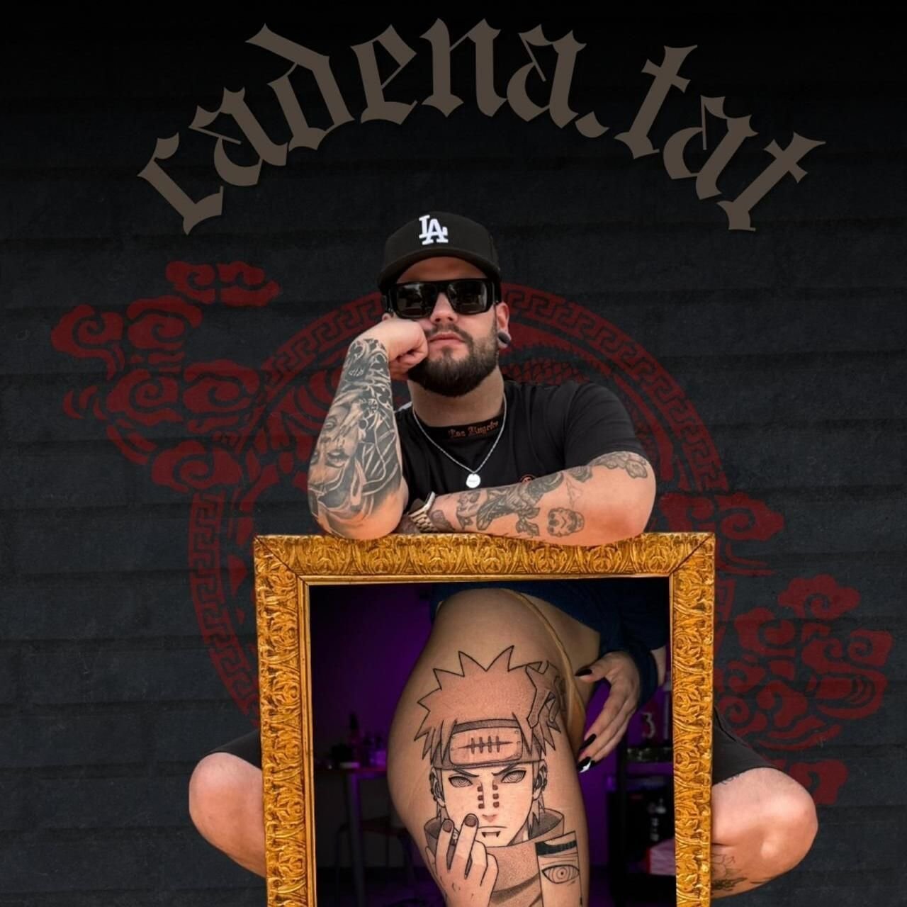 Photograph of Cadena at Veneno Tattoo The Gallery.